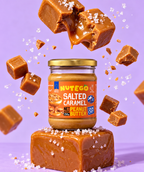 Sūdytos karamelės žemės riešutų kremas su gabaliukais 250 g