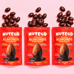 Migdolai juodajame šokolade 100g