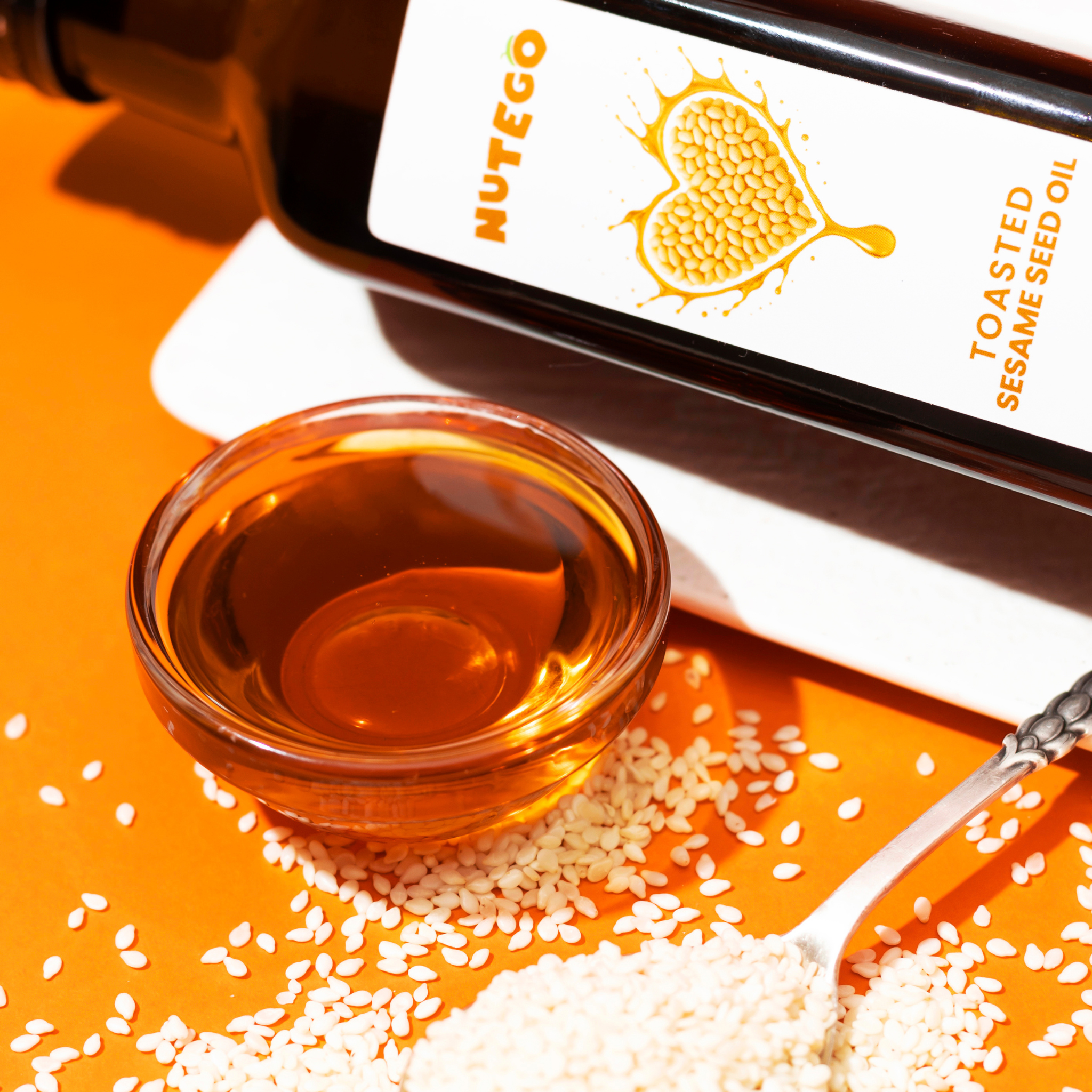 Skrudintų sezamų sėklų aliejus 250 ml