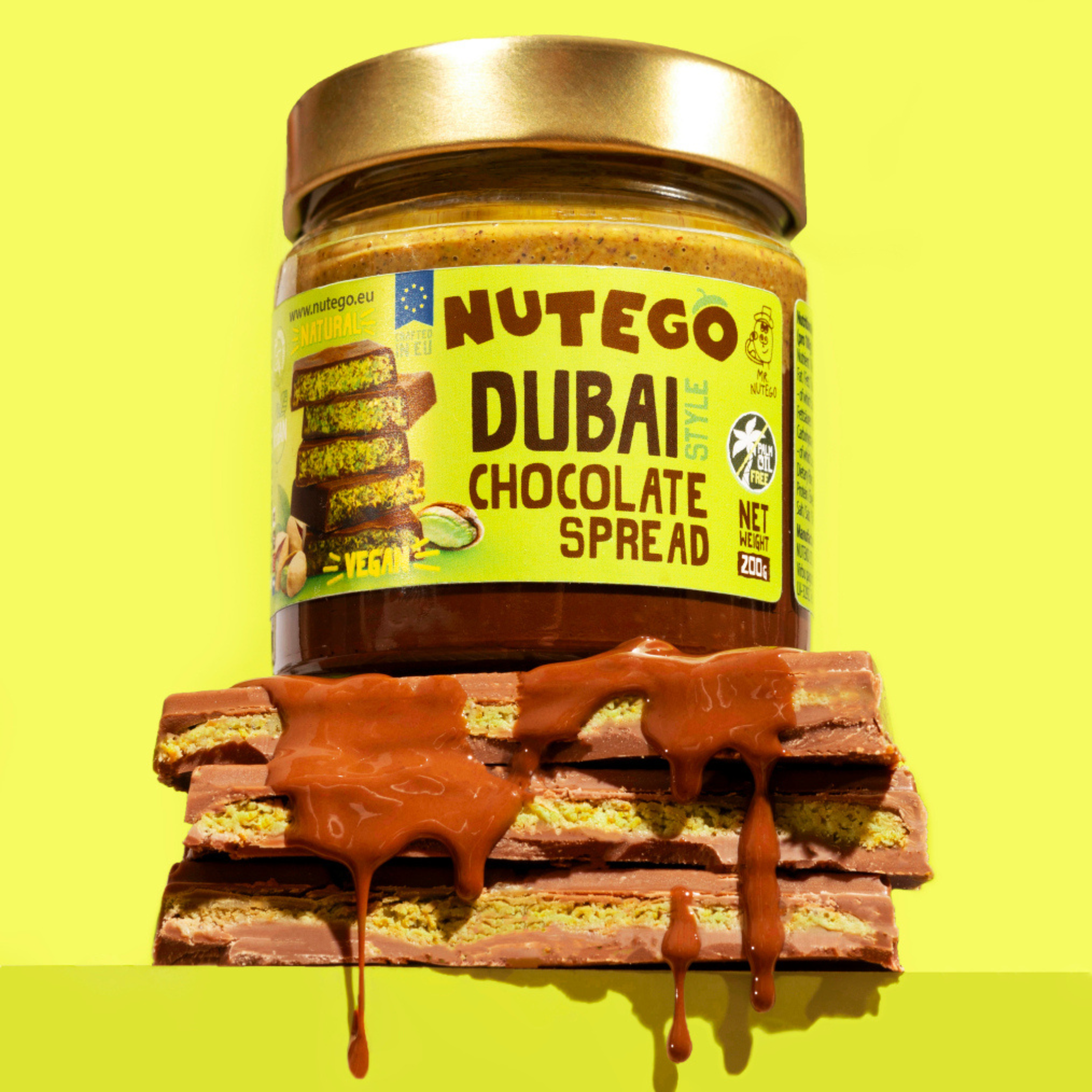 Dubajaus stiliaus šokoladinis kremas