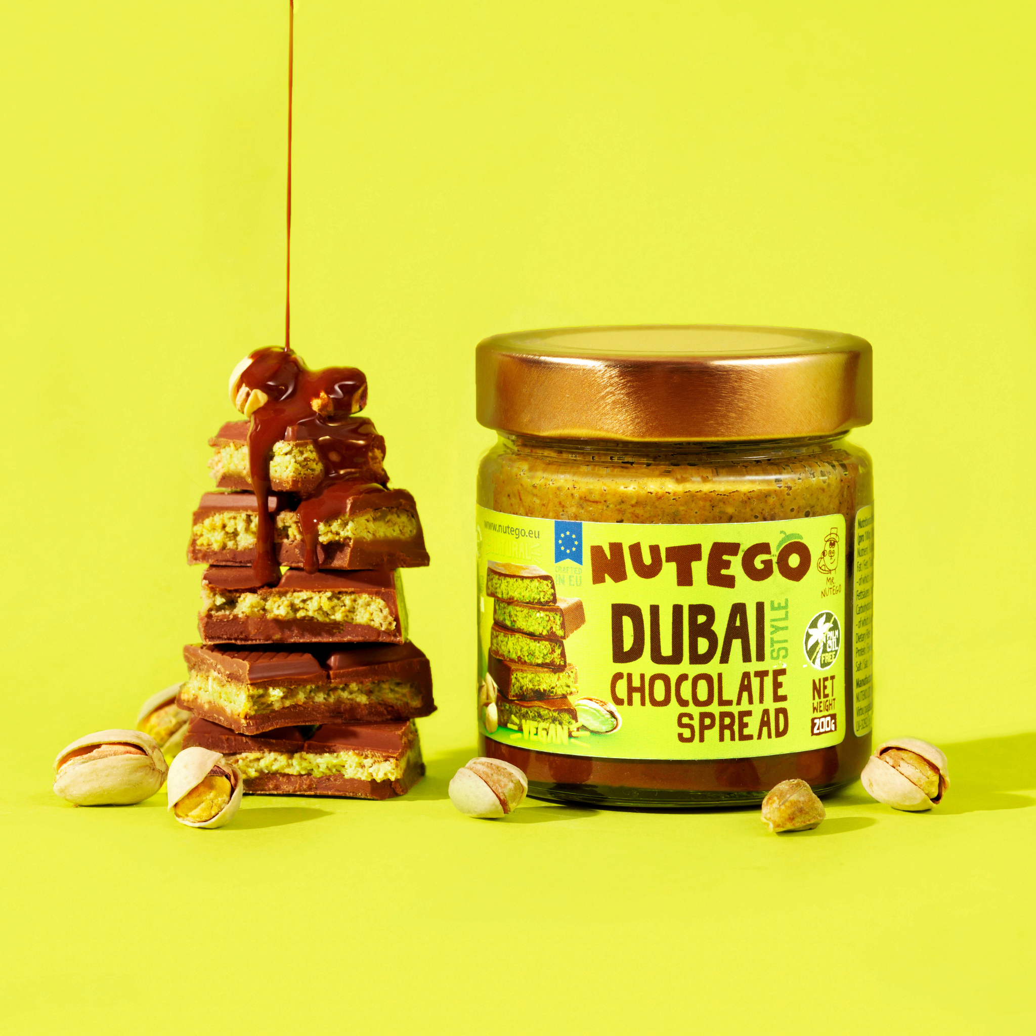 Dubajaus stiliaus šokoladinis kremas