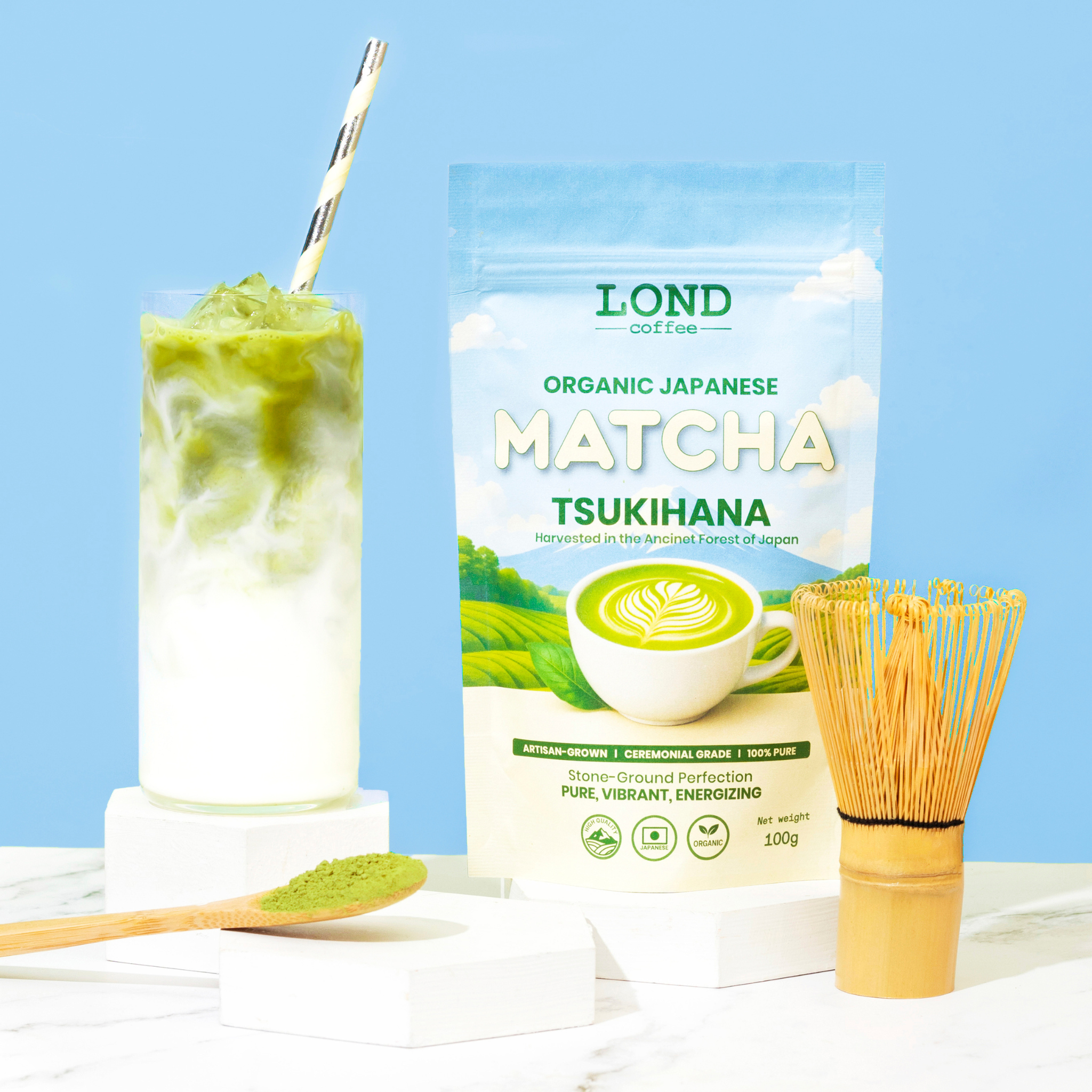 Matcha arbata BIO LOND KAVA