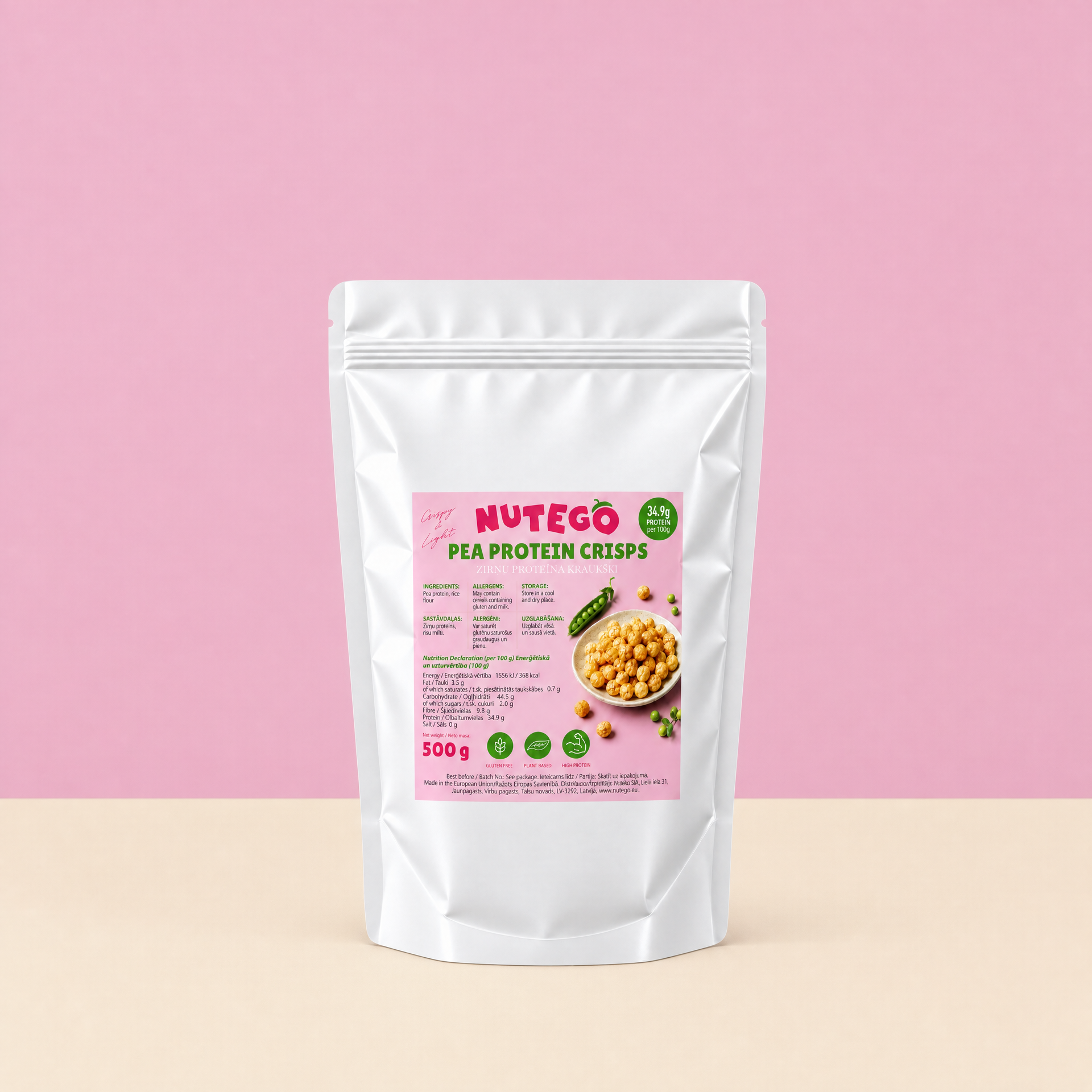 Plant Protein Crisps 500g
