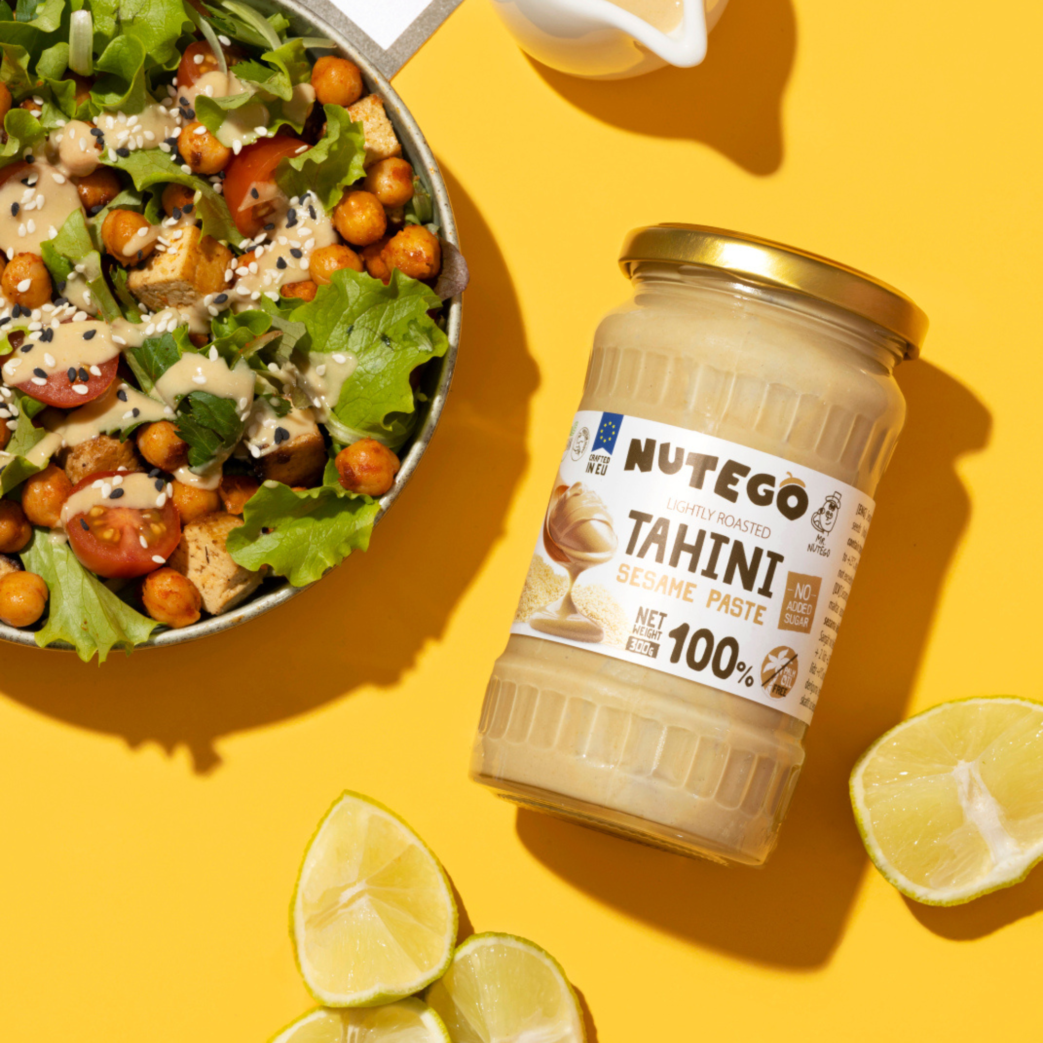 Sezamų sėklų pasta (Tahini) 100% Be priedų