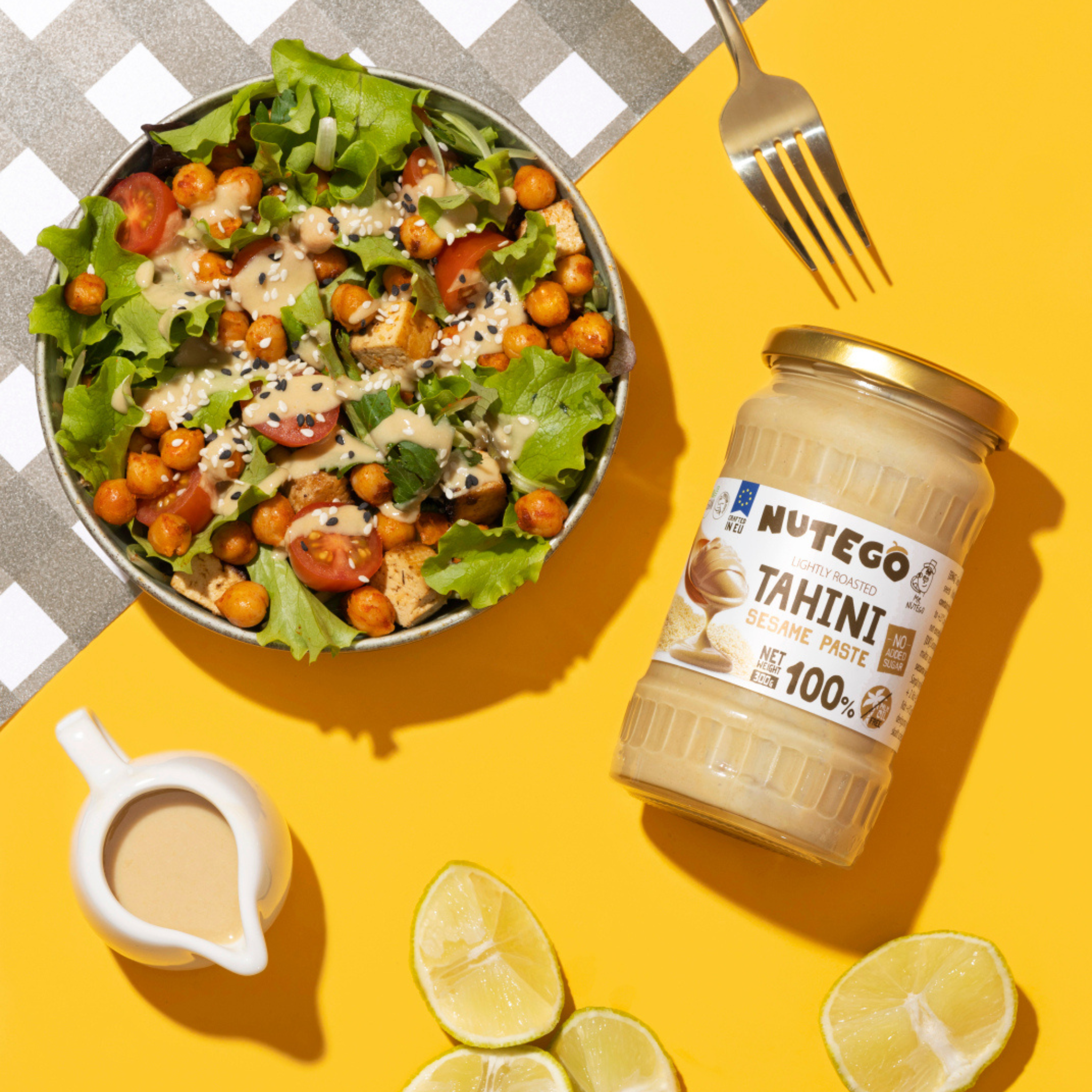 Sezamų sėklų pasta (Tahini) 100% Be priedų